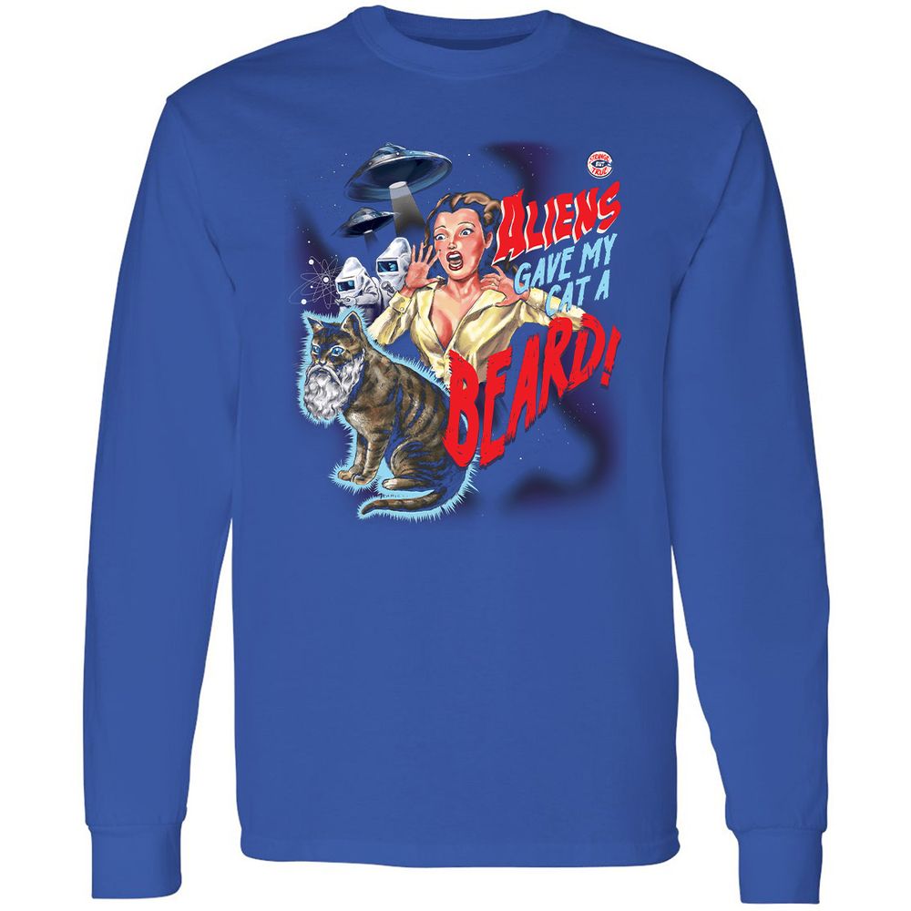 Long Sleeve T-Shirt - D9ZQR68Z - Royal - 8