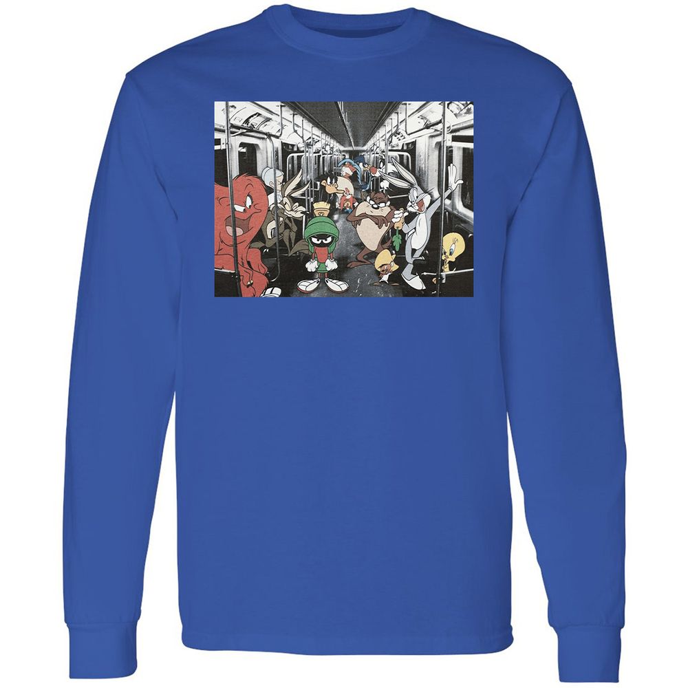 Long Sleeve T-Shirt - 435VERFD - Royal - 8