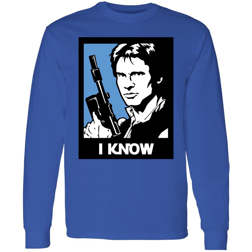 Long Sleeve T-Shirt - ADHCWV9S - Royal - 8