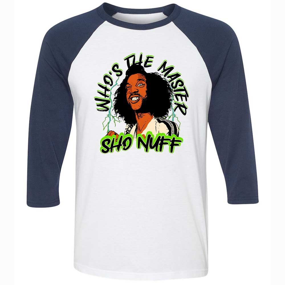 Unisex 3/4 Baseball Tee - V76W9STF - White/Navy - 8