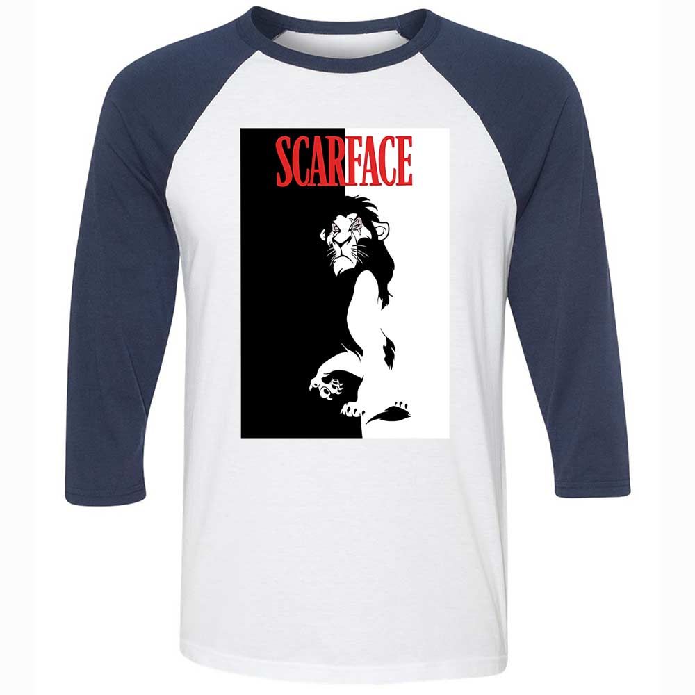 Scarface - White/Navy - 8