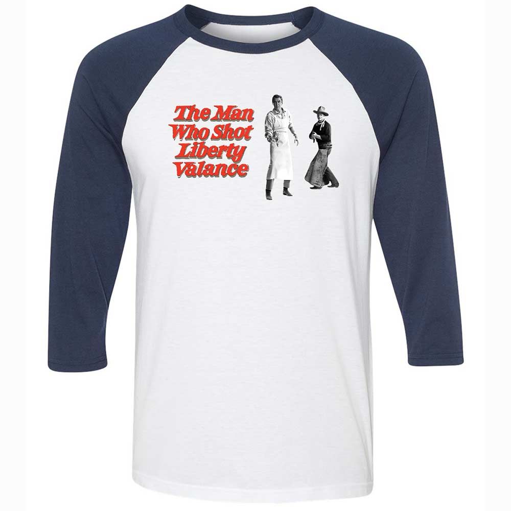 Unisex 3/4 Baseball Tee - 4QLZMX72 - White/Navy - 8