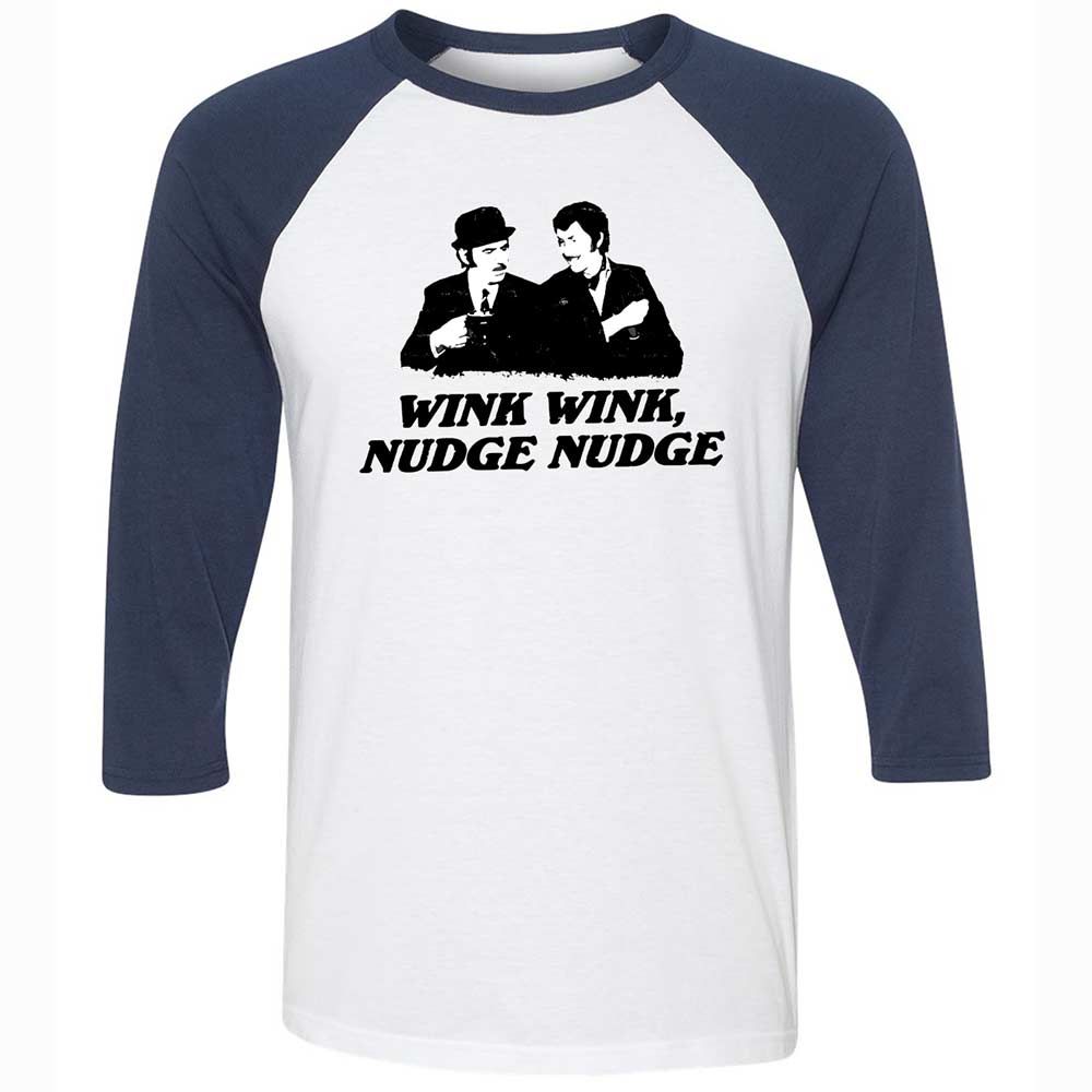 Wink Wink, Nudge Nudge - White/Navy - 8