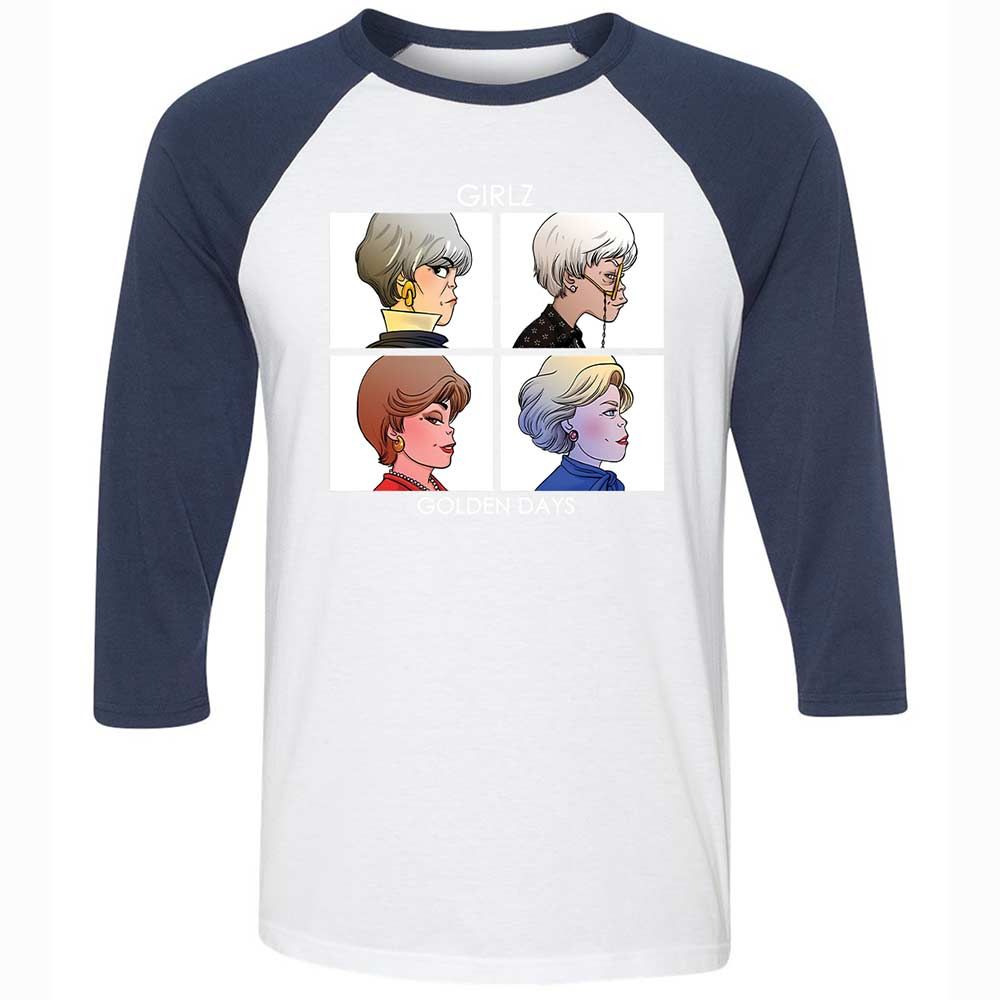 Golden Days - White/Navy - 8
