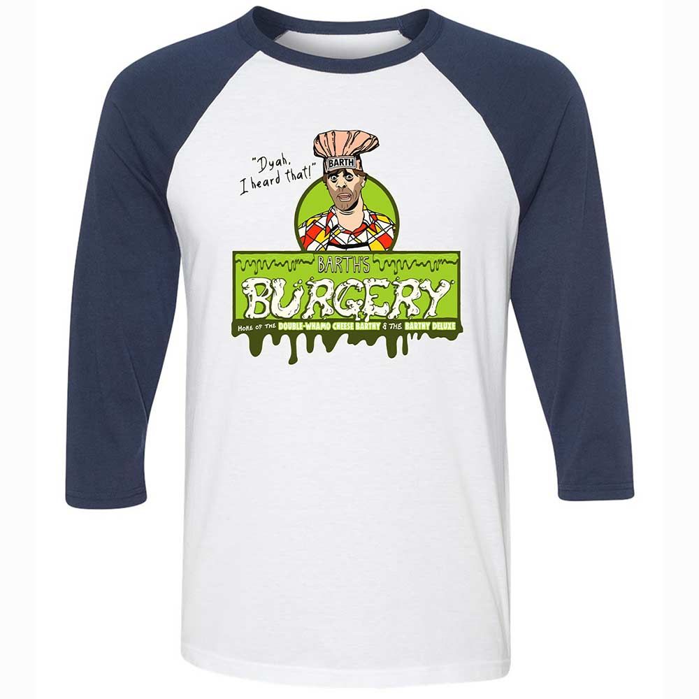 Barth's Burgery - White/Navy - 8