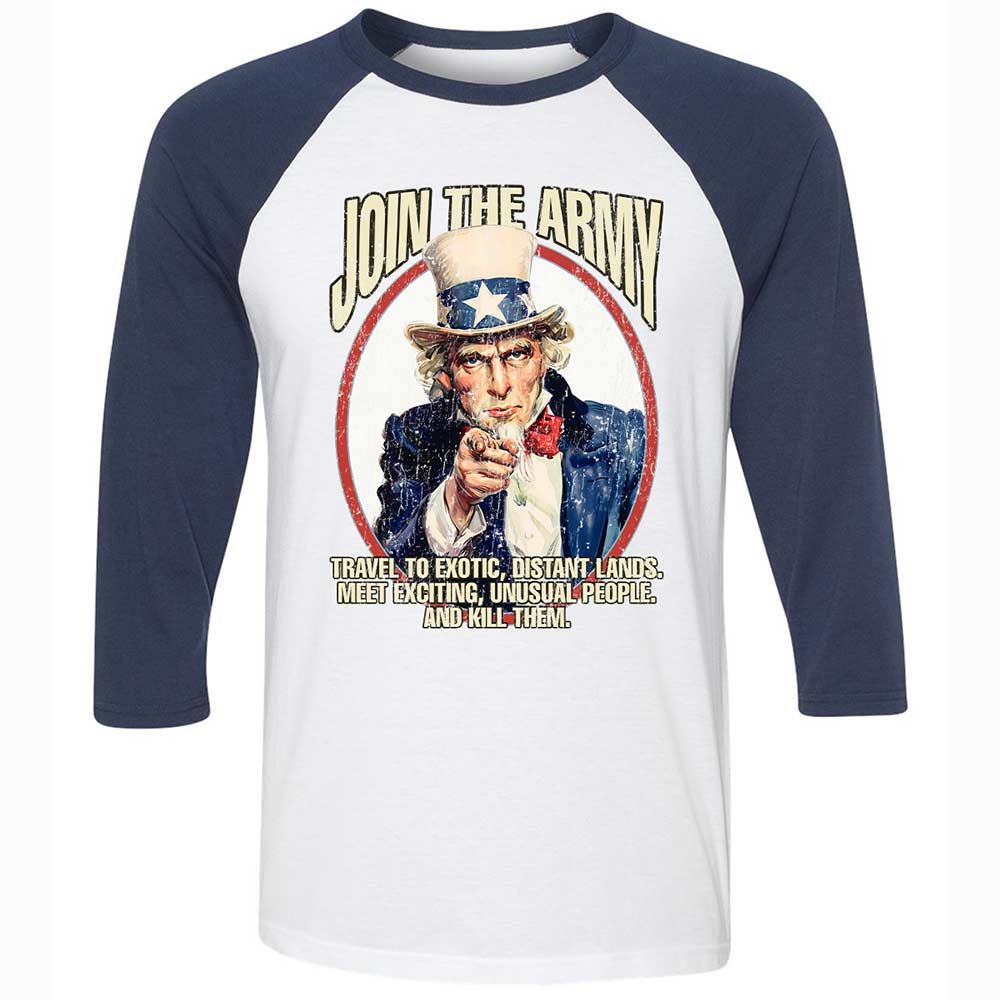 Join The Army - White/Navy - 8