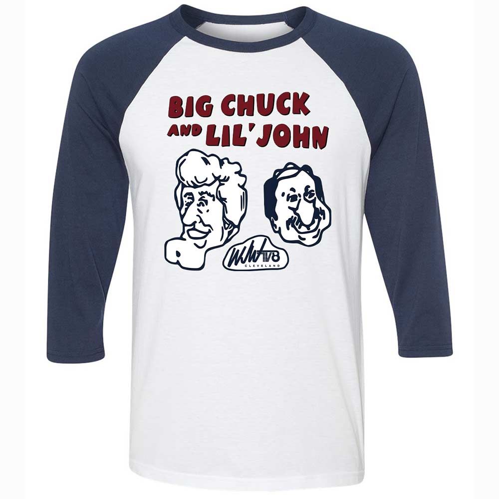 Big Chuck & Lil' John - White/Navy - 8
