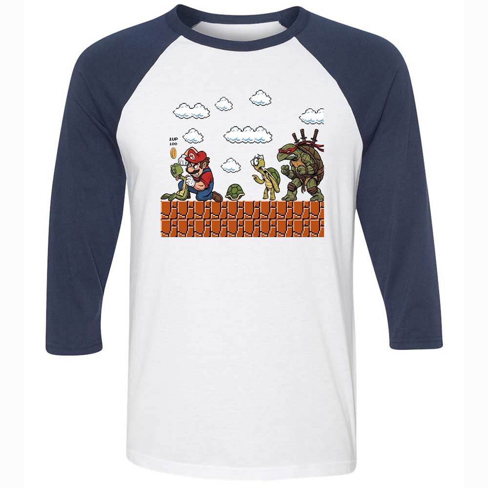 Turtle Trouble - White/Navy - 8