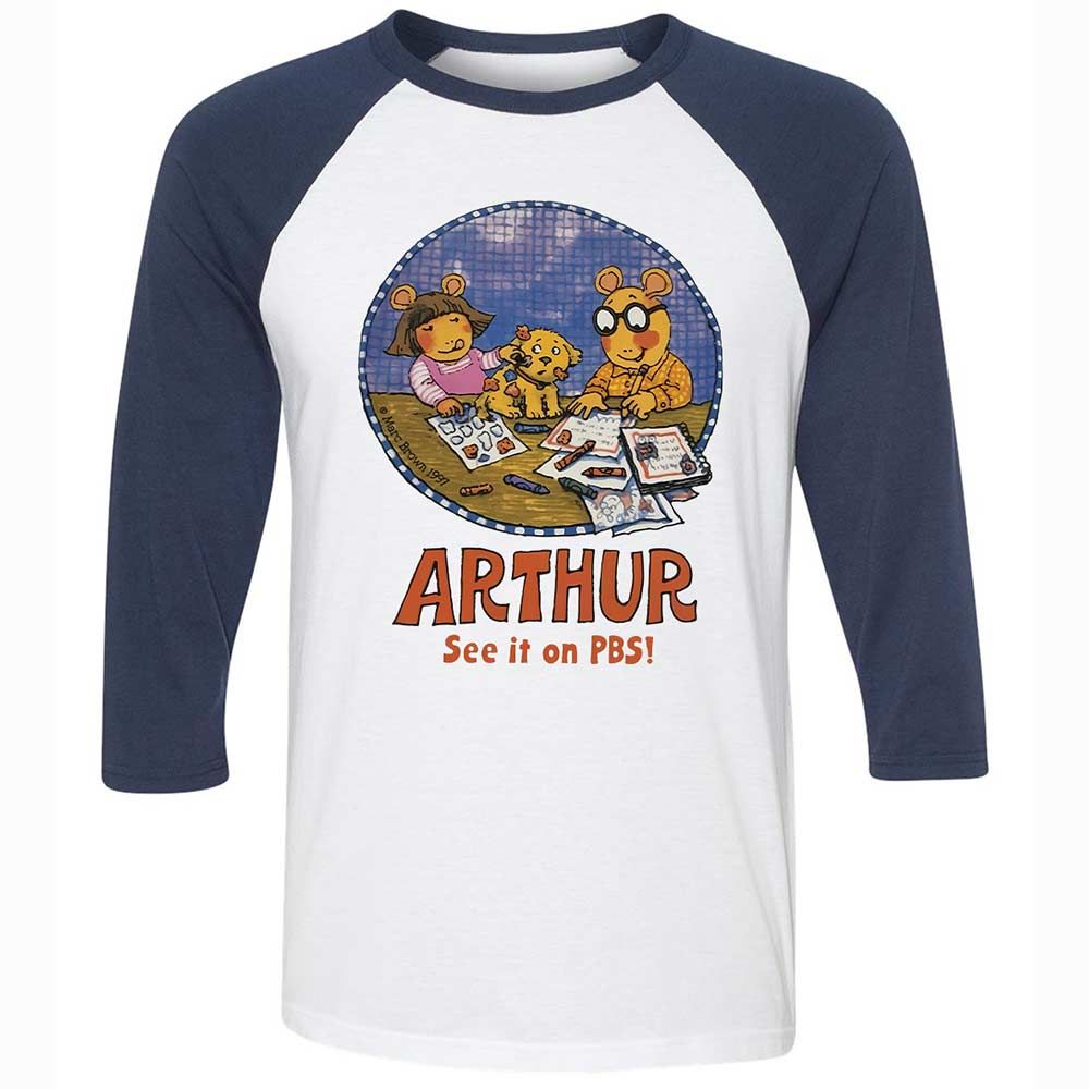 Arthur - White/Navy - 8