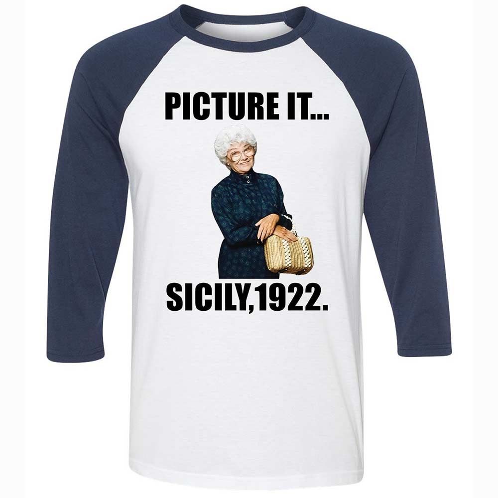 Unisex 3/4 Baseball Tee - W2ZMBZZ8 - White/Navy - 8