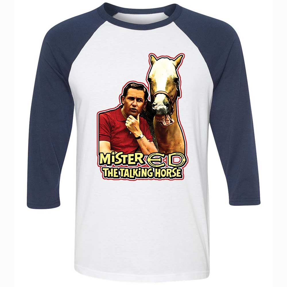 Mister Ed the Talking Horse - White/Navy - 8