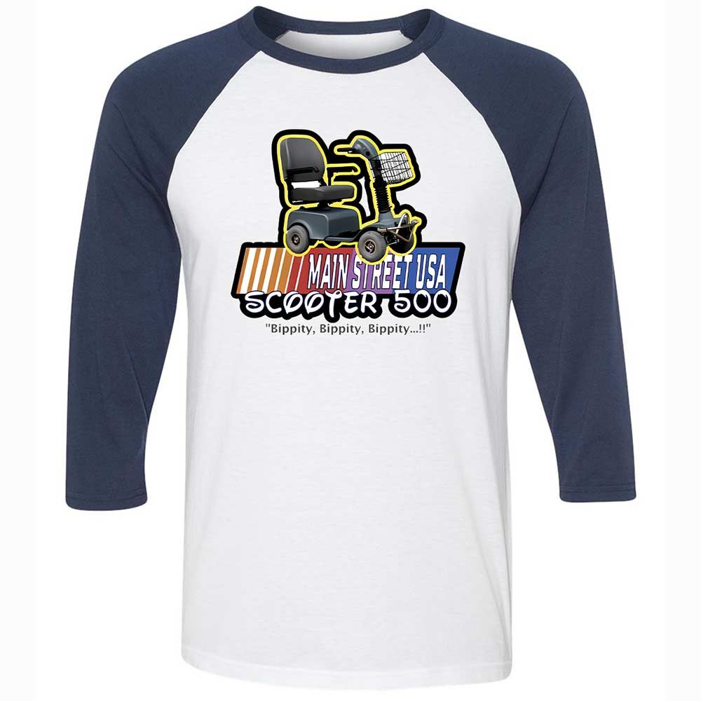 Unisex 3/4 Baseball Tee - 2NSK57L4 - White/Navy - 8