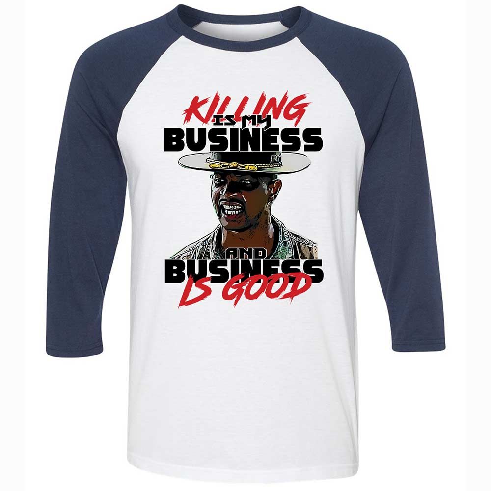 Business Is Good - White/Navy - 8