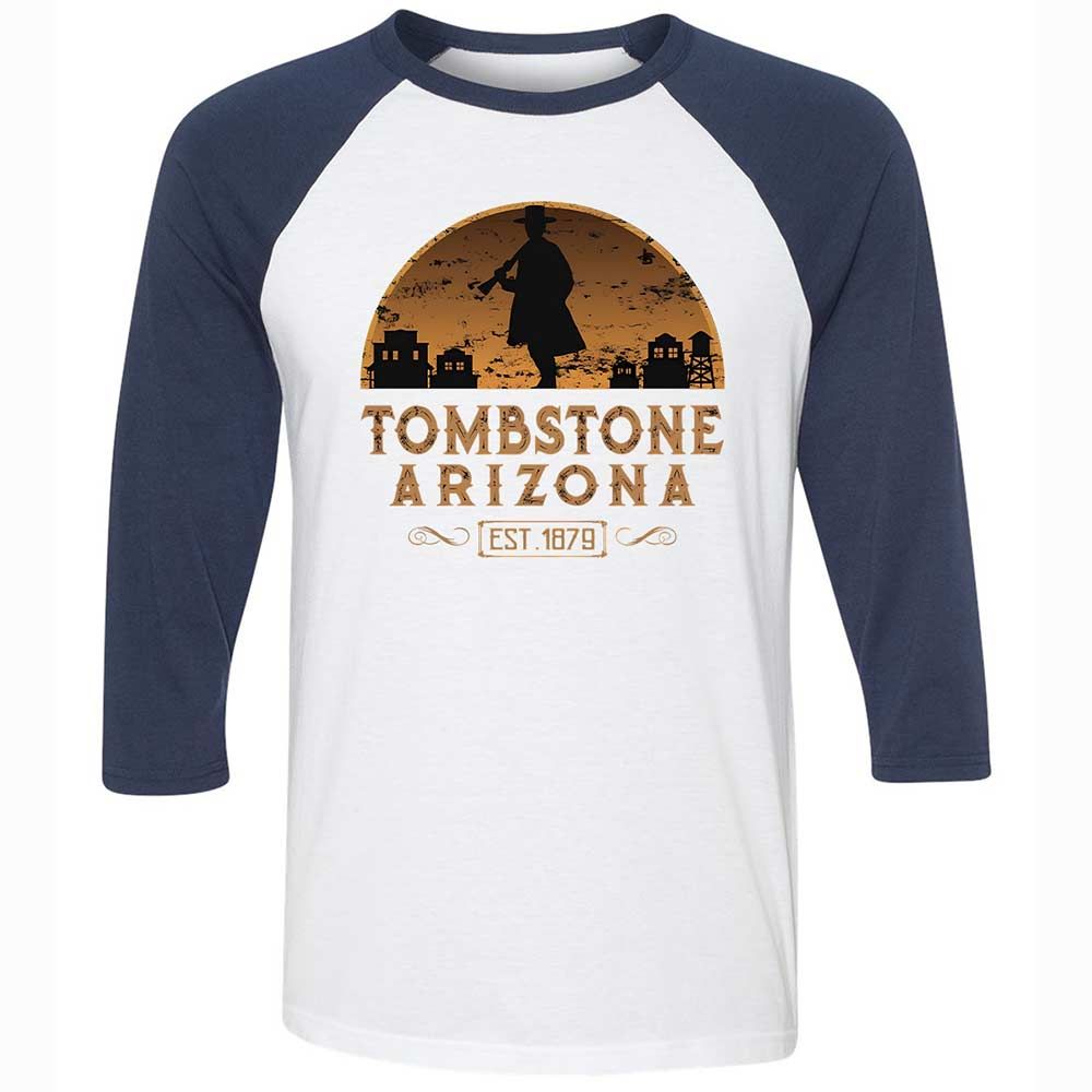 Tombstone Arizona Wild West - White/Navy - 8