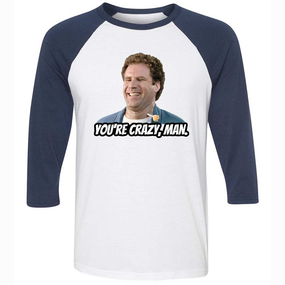 You're crazy, man - White/Navy - 8