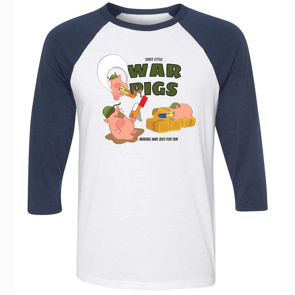 Making war just for fun - White/Navy - 8