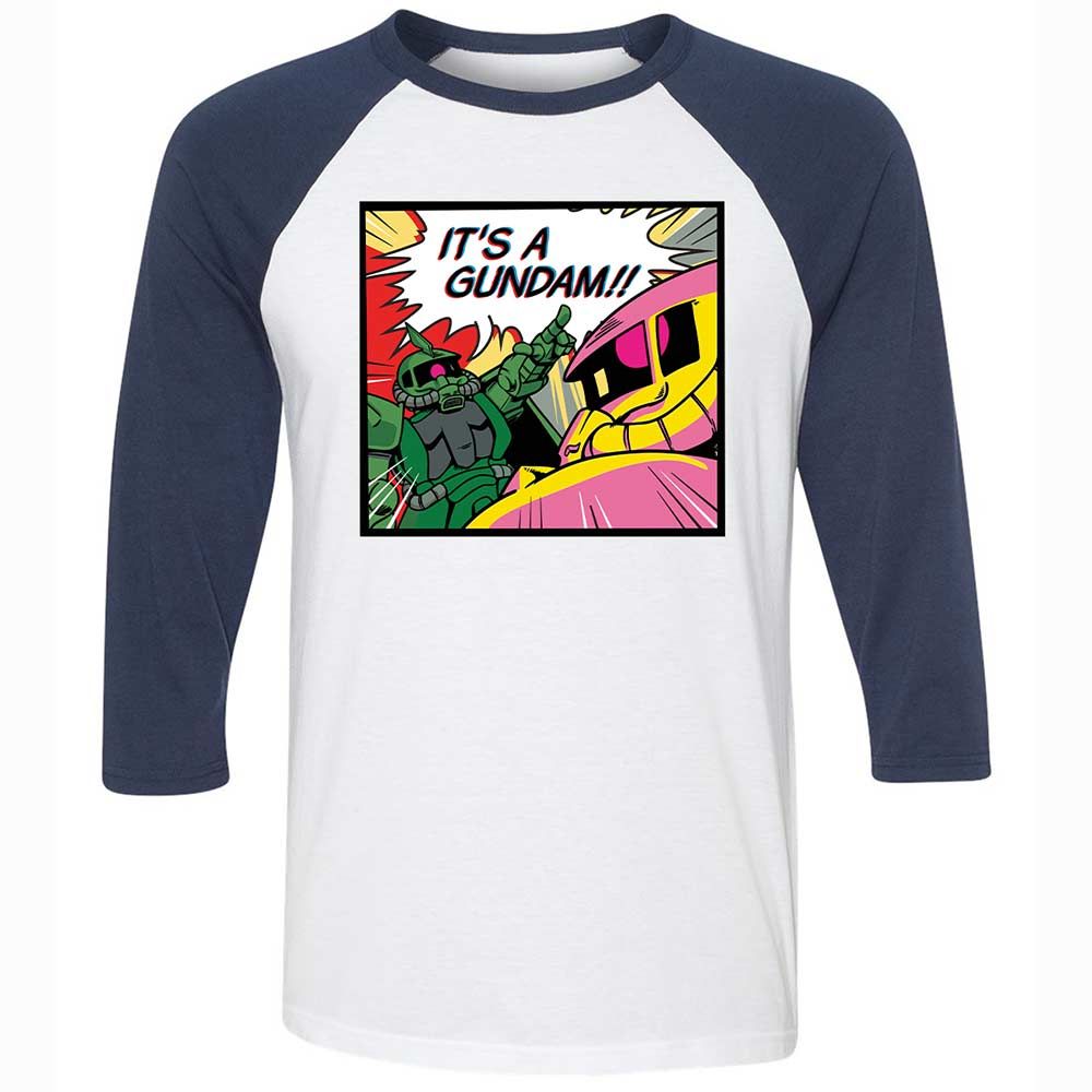 It's a Gundam - White/Navy - 8