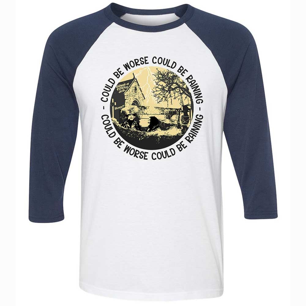 Could be worse - White/Navy - 8