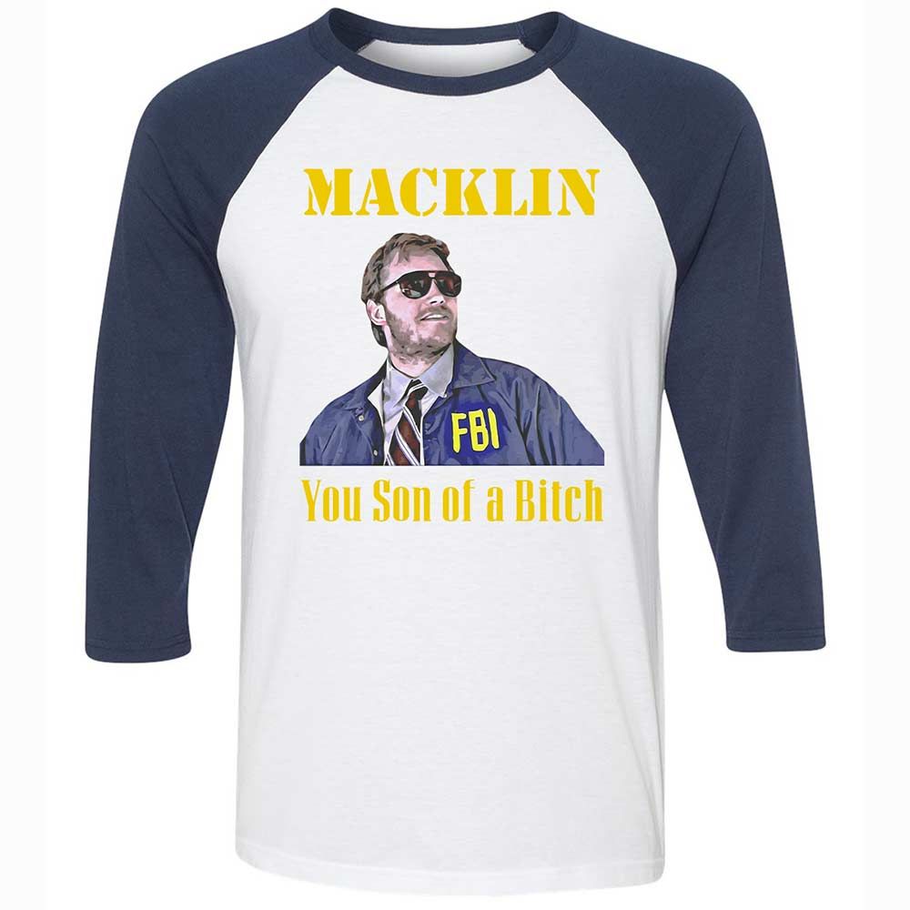You Son of a Bitch - White/Navy - 8
