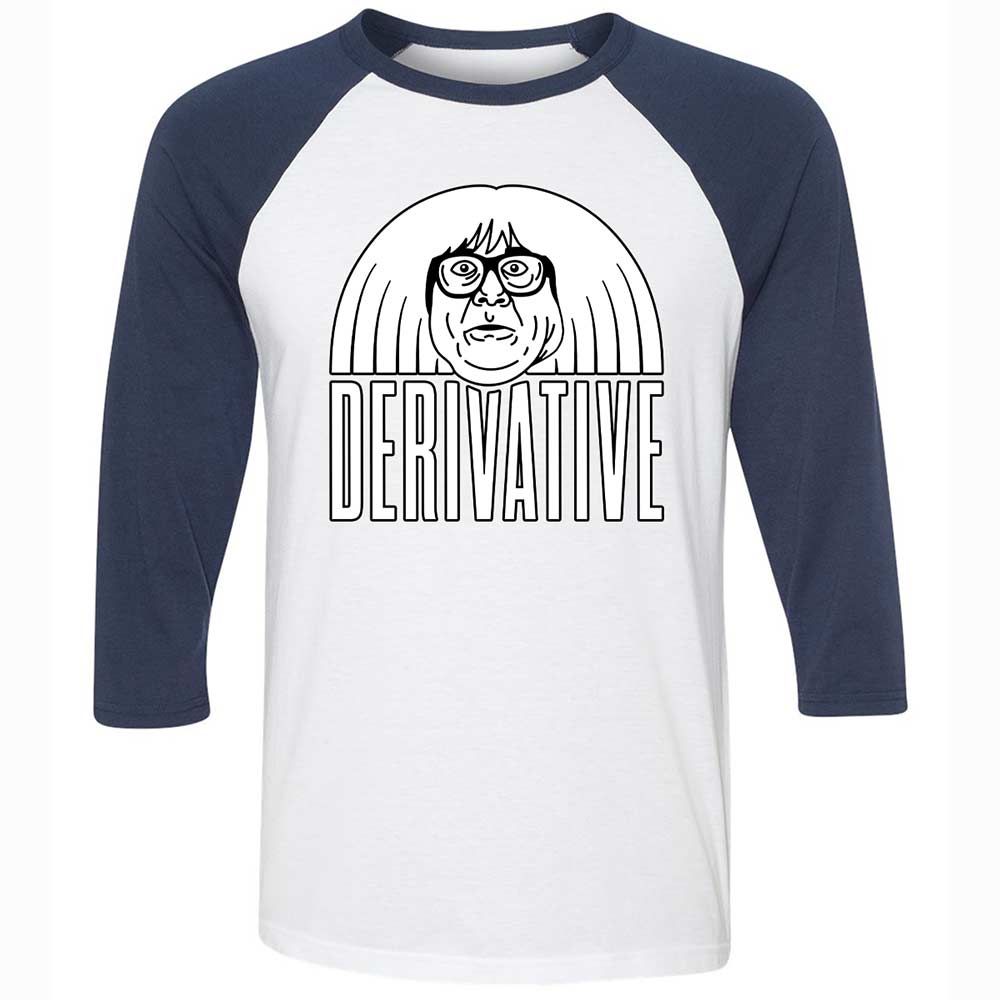 Unisex 3/4 Baseball Tee - 1N9LUZ63 - White/Navy - 8