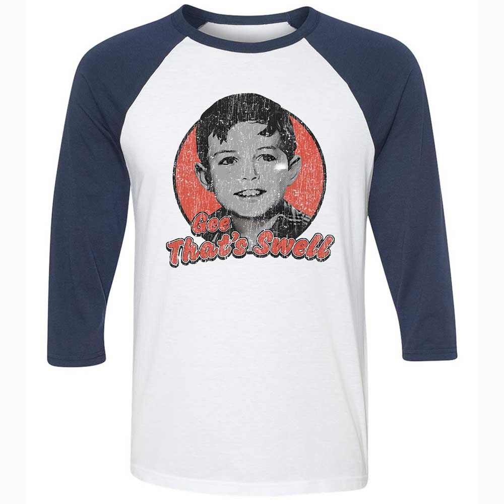 Unisex 3/4 Baseball Tee - GR6WSXSQ - White/Navy - 8