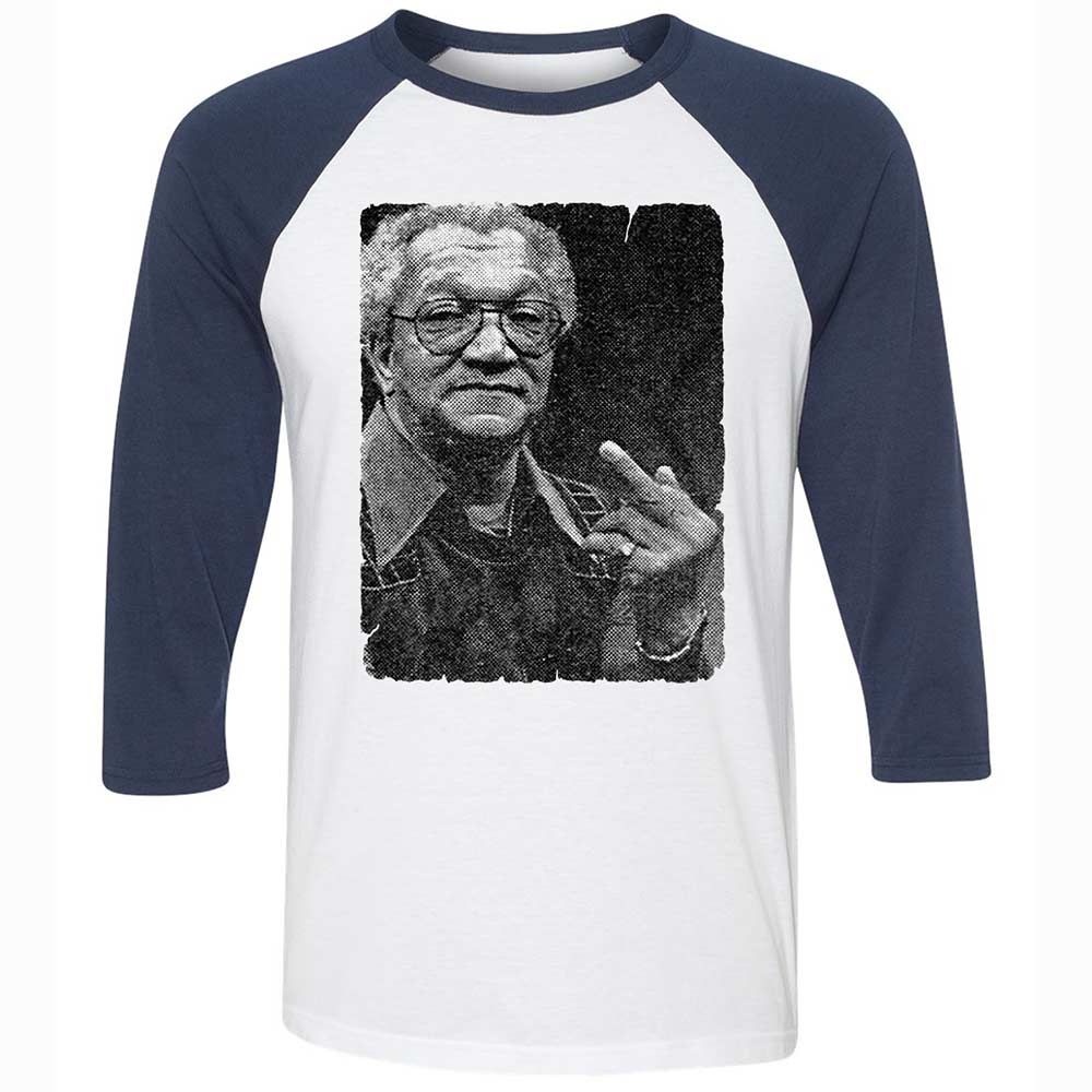 Unisex 3/4 Baseball Tee - DXFUH3DL - White/Navy - 8