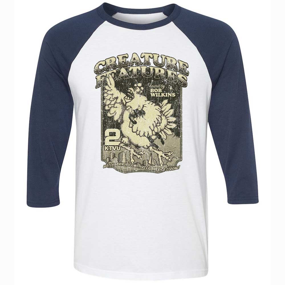 Creature Features - White/Navy - 8