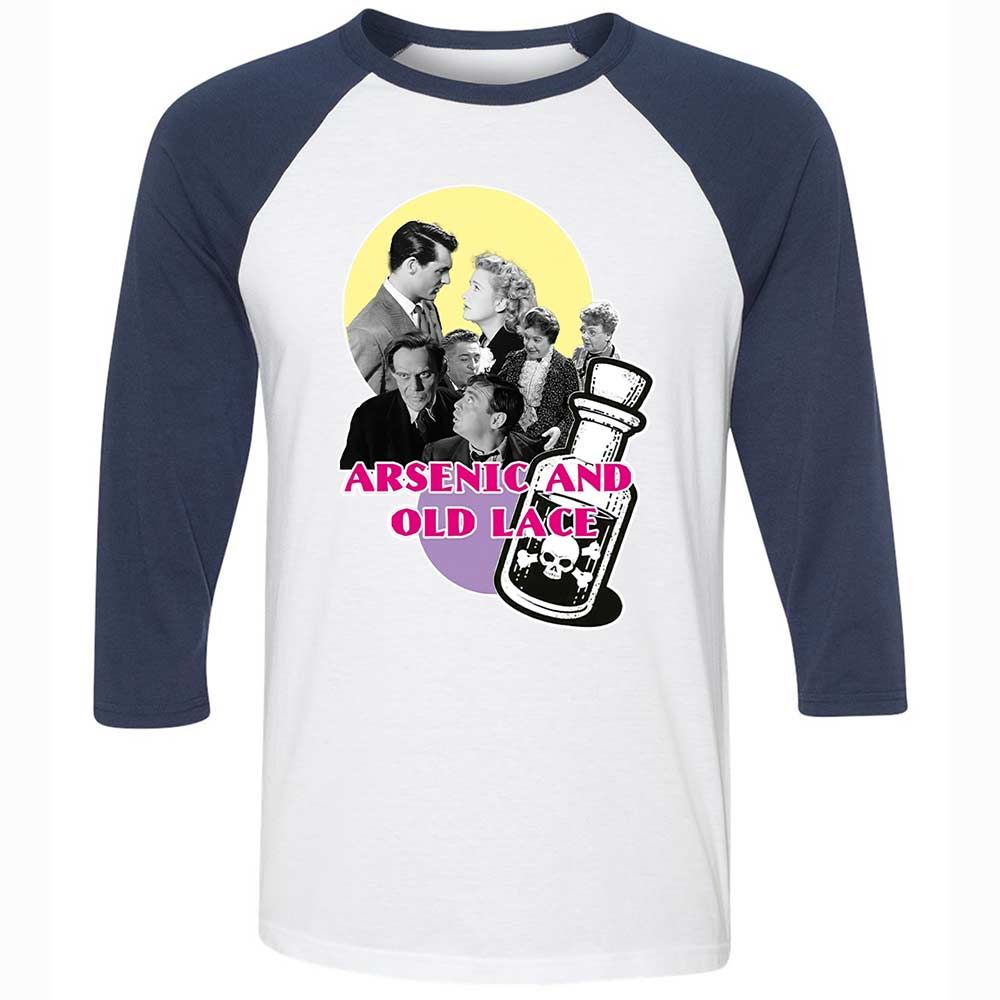 Unisex 3/4 Baseball Tee - XAB31J77 - White/Navy - 8
