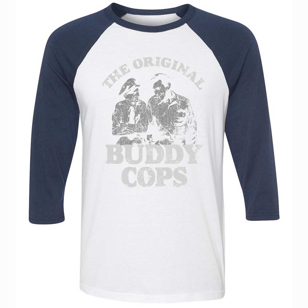 Unisex 3/4 Baseball Tee - B2WR34NK - White/Navy - 8