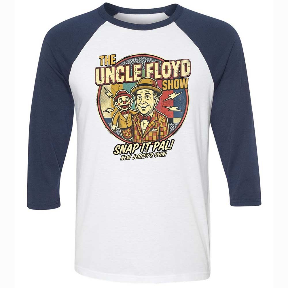 Unisex 3/4 Baseball Tee - CD3NXHD5 - White/Navy - 8