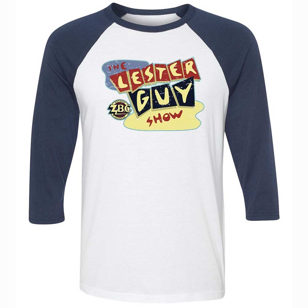 Unisex 3/4 Baseball Tee - K53ZMG8R - White/Navy - 8