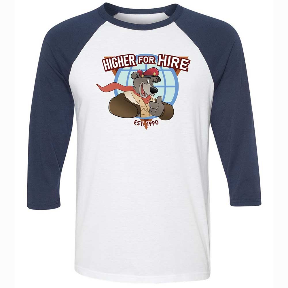 Higher for Hire - White/Navy - 8