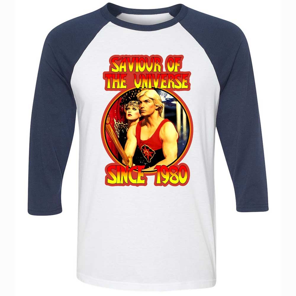 Saviour of the Universe - White/Navy - 8
