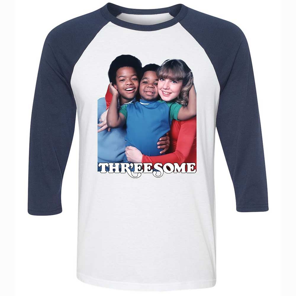 Threesome - White/Navy - 8