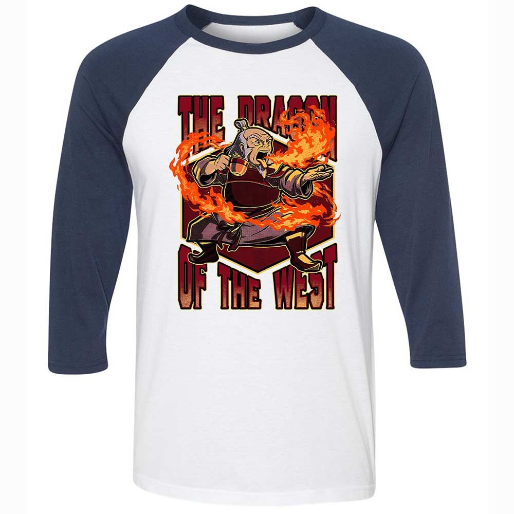 The Dragon of the West - White/Navy - 8