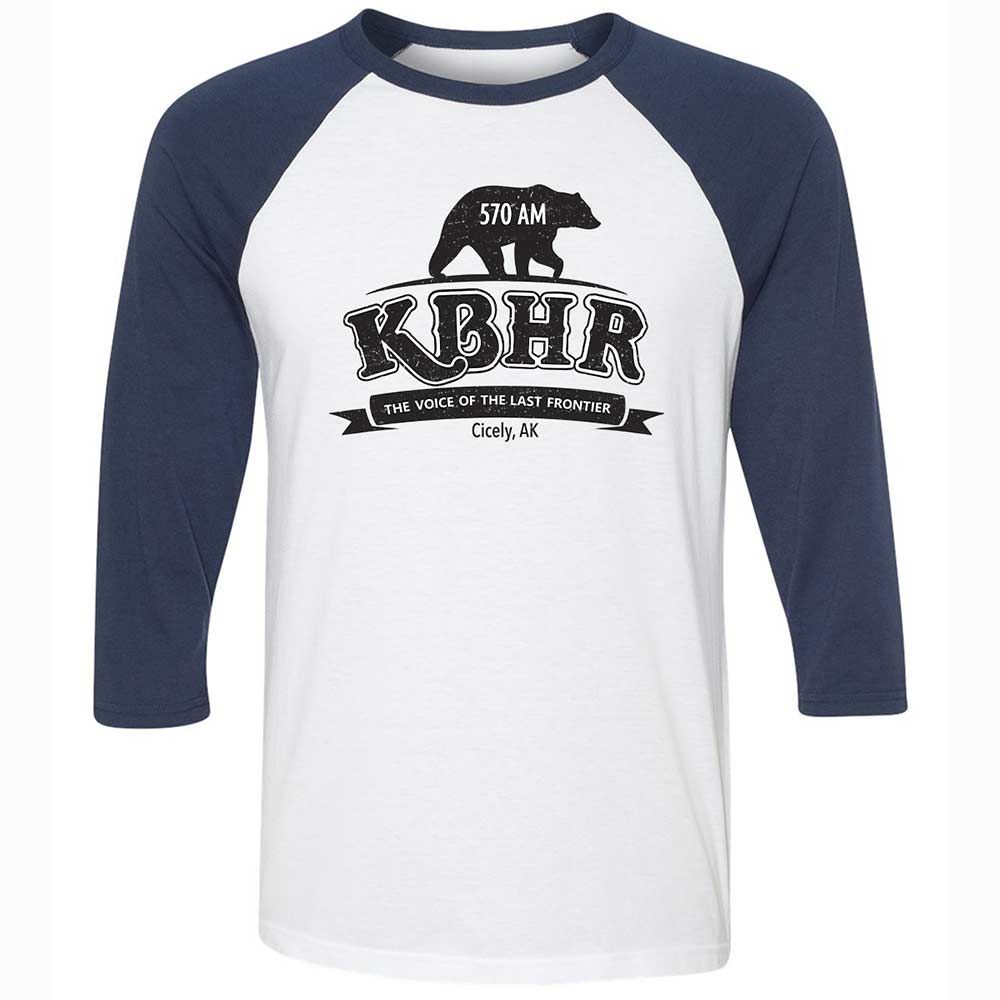 The Voice of the Last Frontier - White/Navy - 8