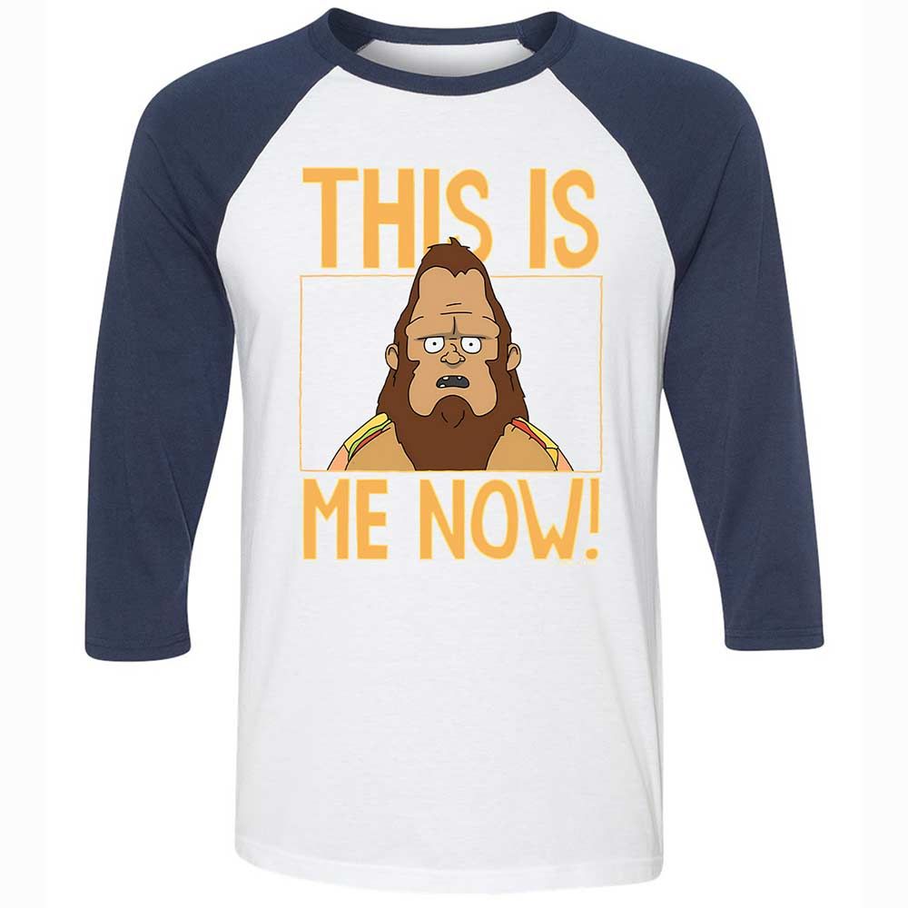 Unisex 3/4 Baseball Tee - 7PZKTND5 - White/Navy - 8