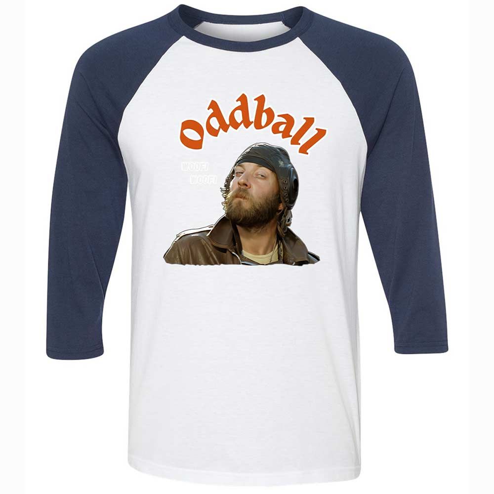 Unisex 3/4 Baseball Tee - 522YDU4W - White/Navy - 8