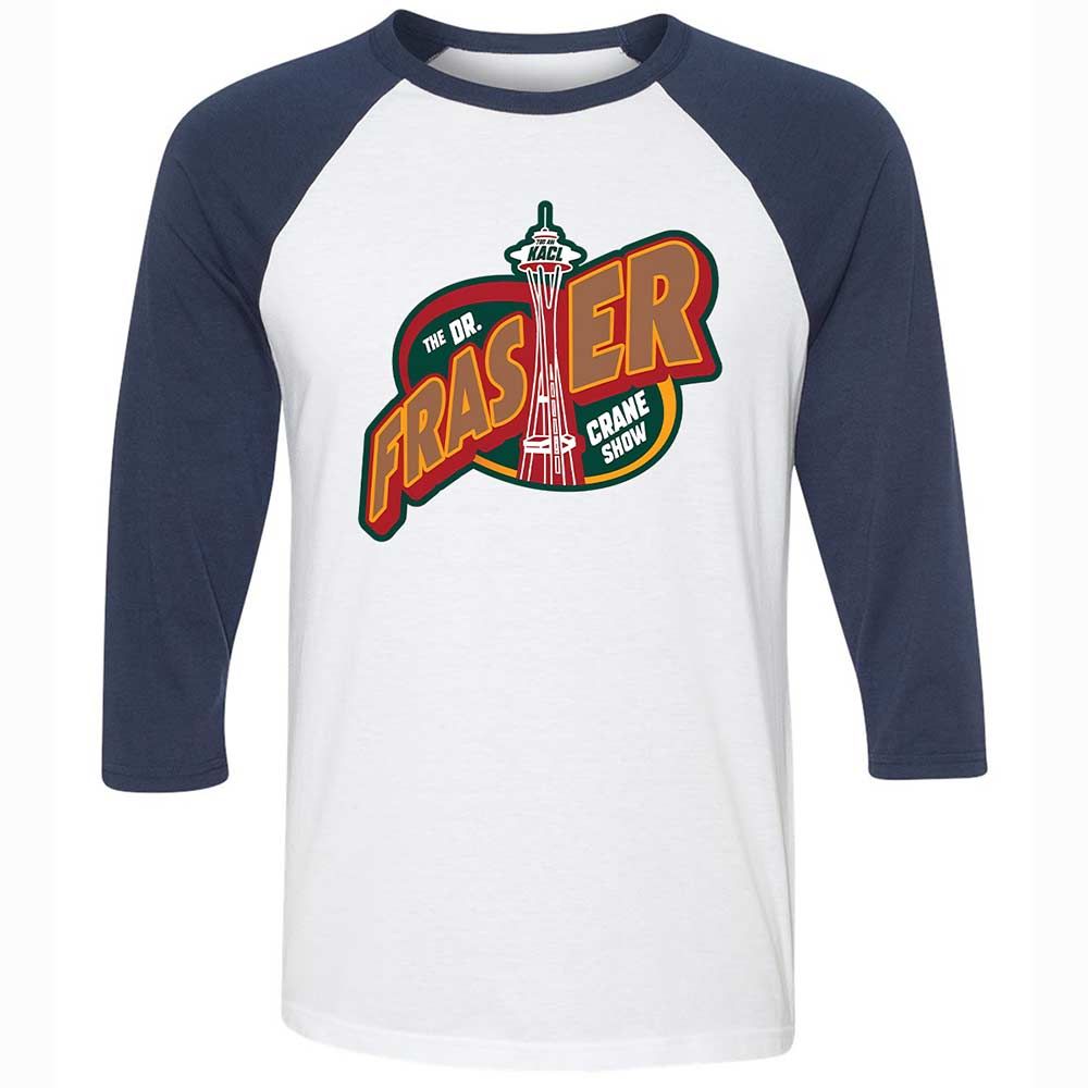 Unisex 3/4 Baseball Tee - DVMZ1VVC - White/Navy - 8