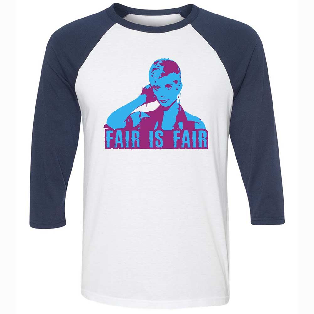 Fair is Fair - White/Navy - 8