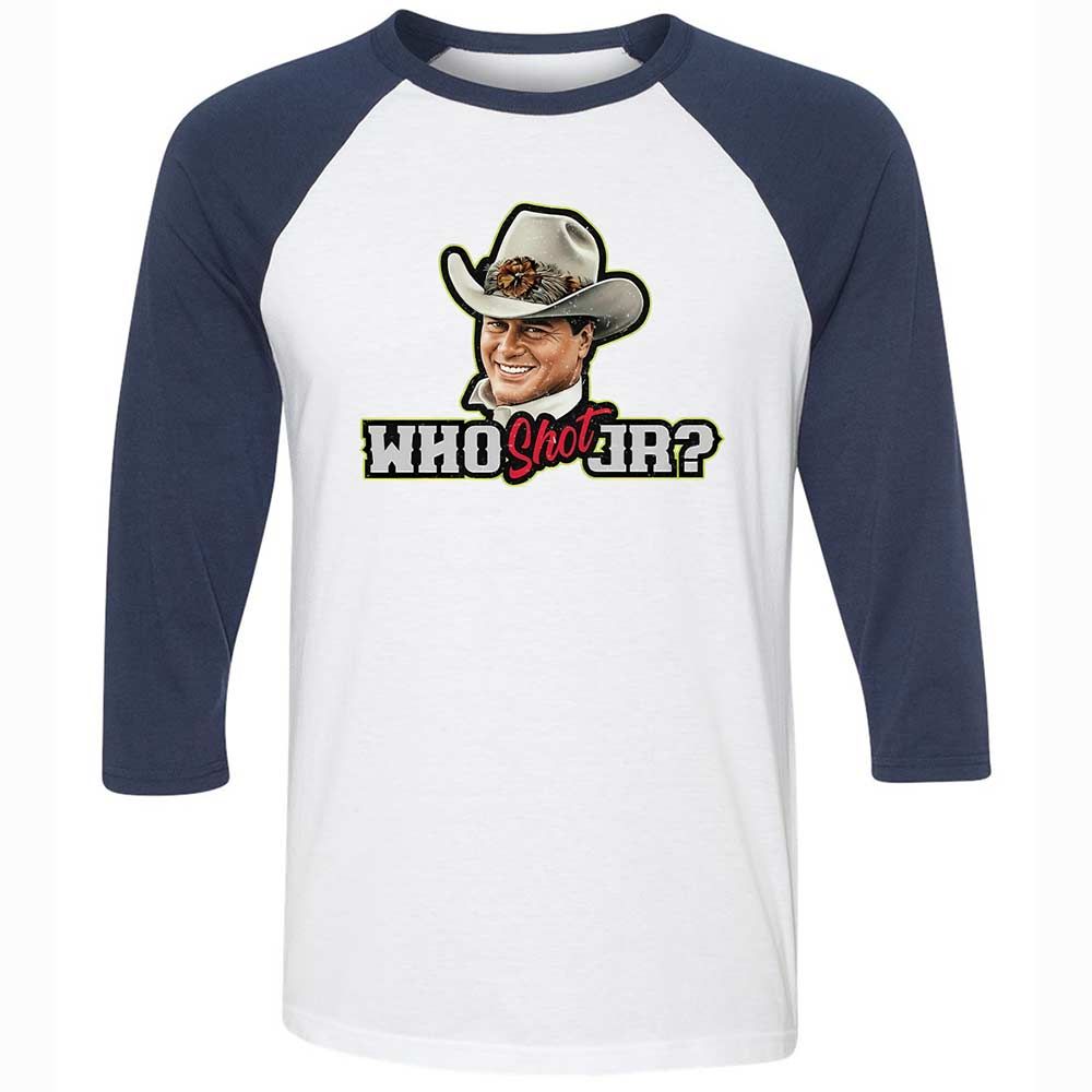 Unisex 3/4 Baseball Tee - 3S8HMS8G - White/Navy - 8