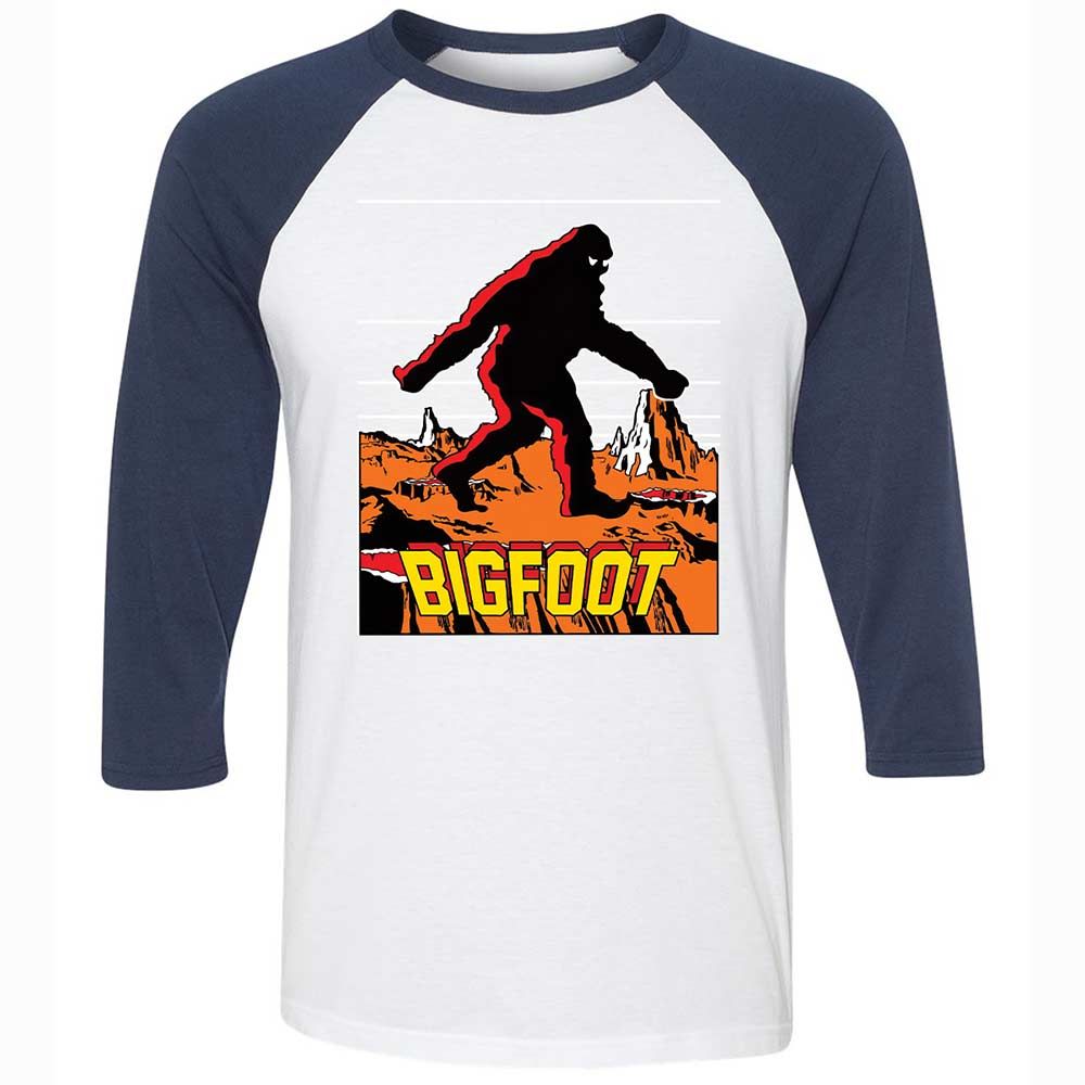 Unisex 3/4 Baseball Tee - SXU897H6 - White/Navy - 8