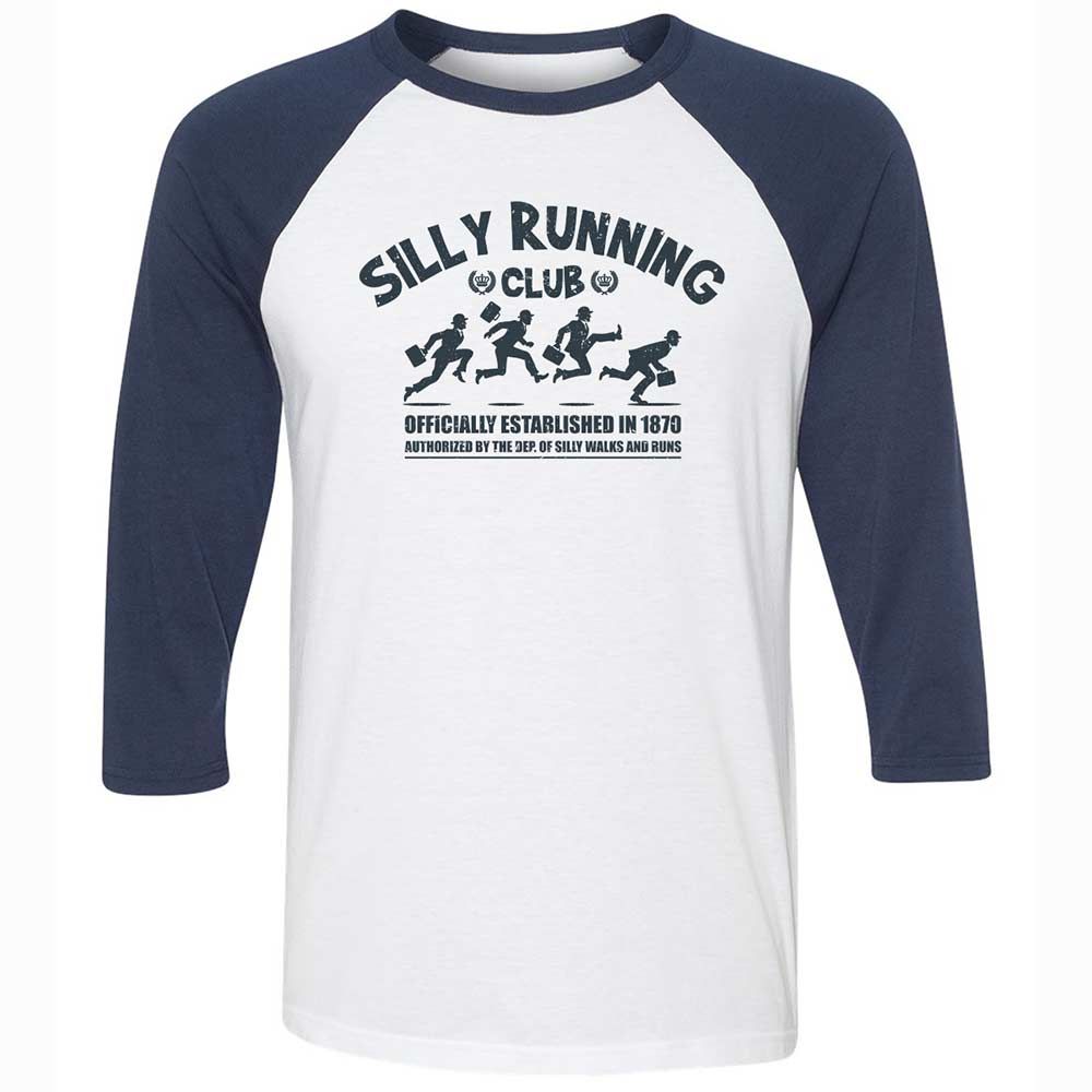 Unisex 3/4 Baseball Tee - UEPZ54AP - White/Navy - 8