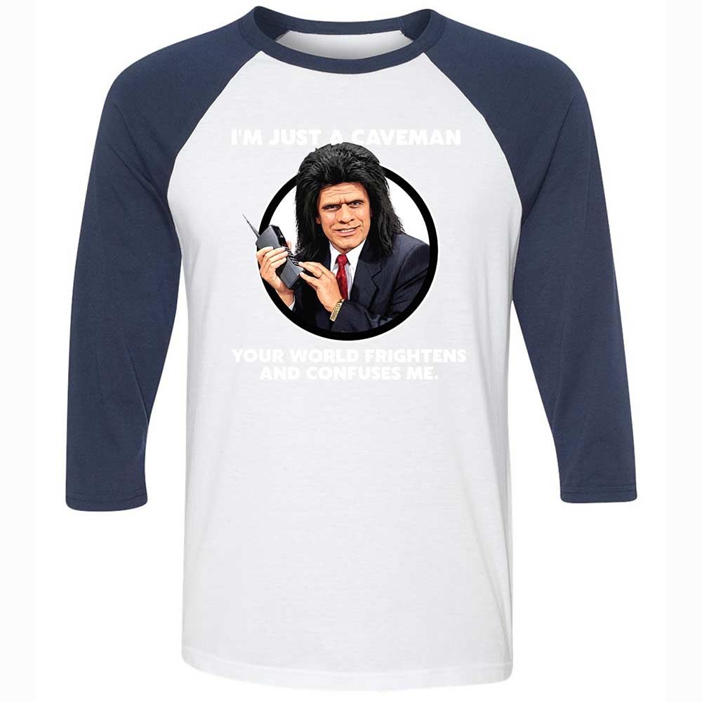 Unfrozen Caveman Lawyer - White/Navy - 8