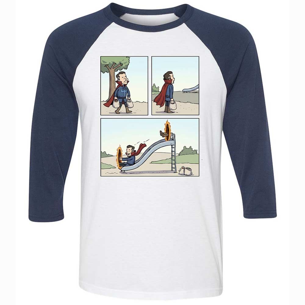 Infinite loop, infinite joy - White/Navy - 8