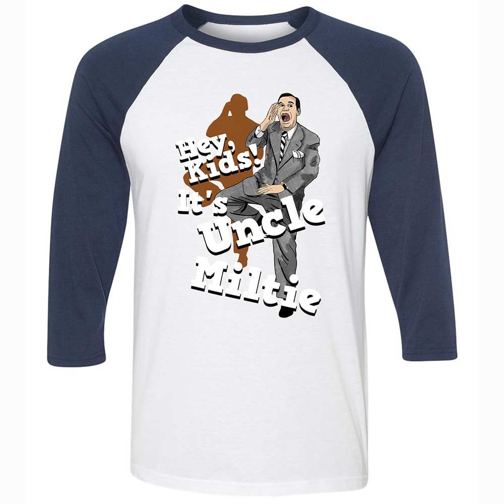 Uncle Milty - White/Navy - 8