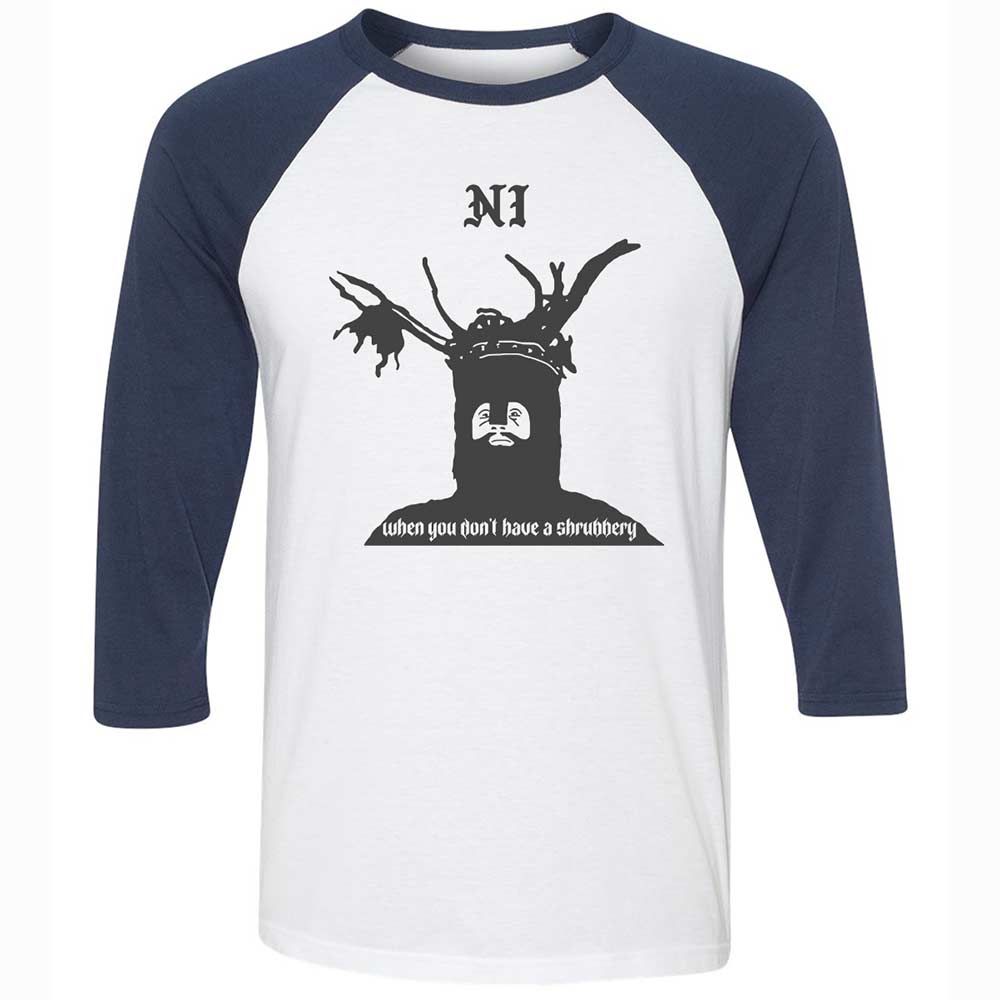 Ni When you don't have a shrubbery - White/Navy - 8