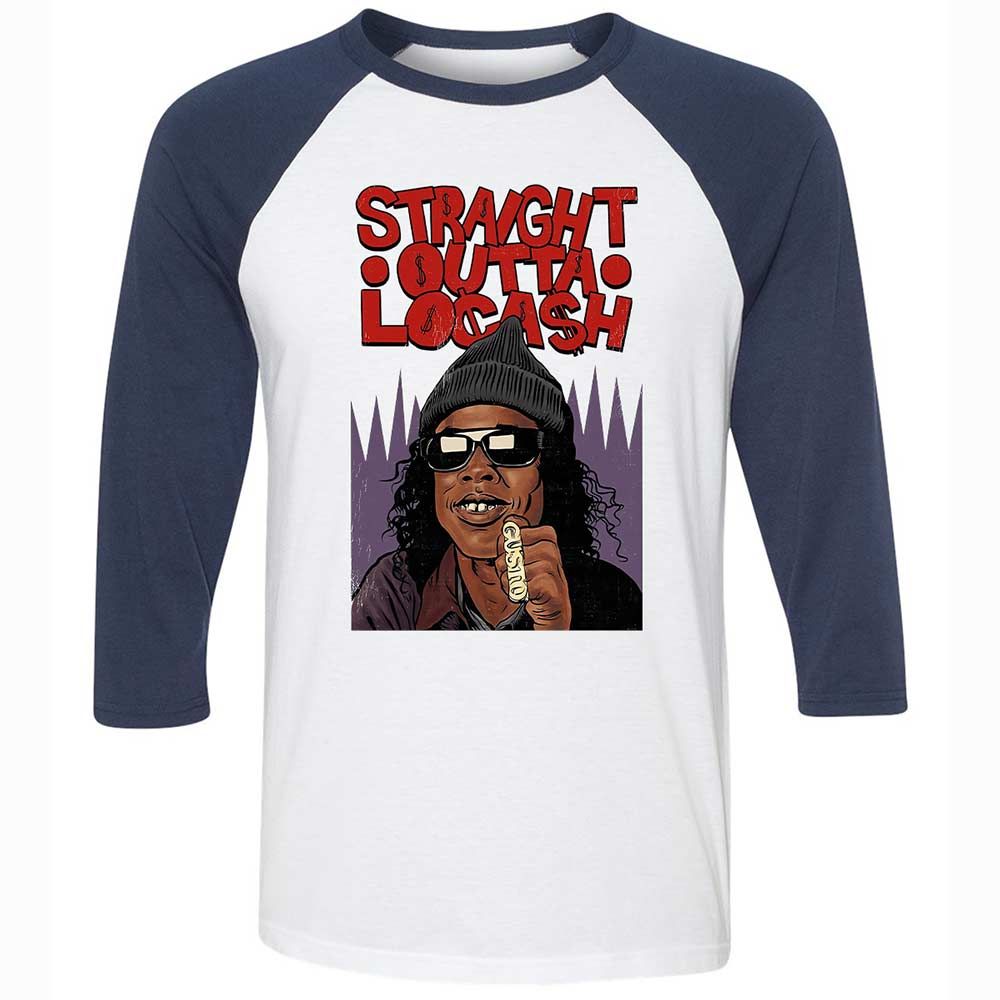 Straight Outta Locash - White/Navy - 8