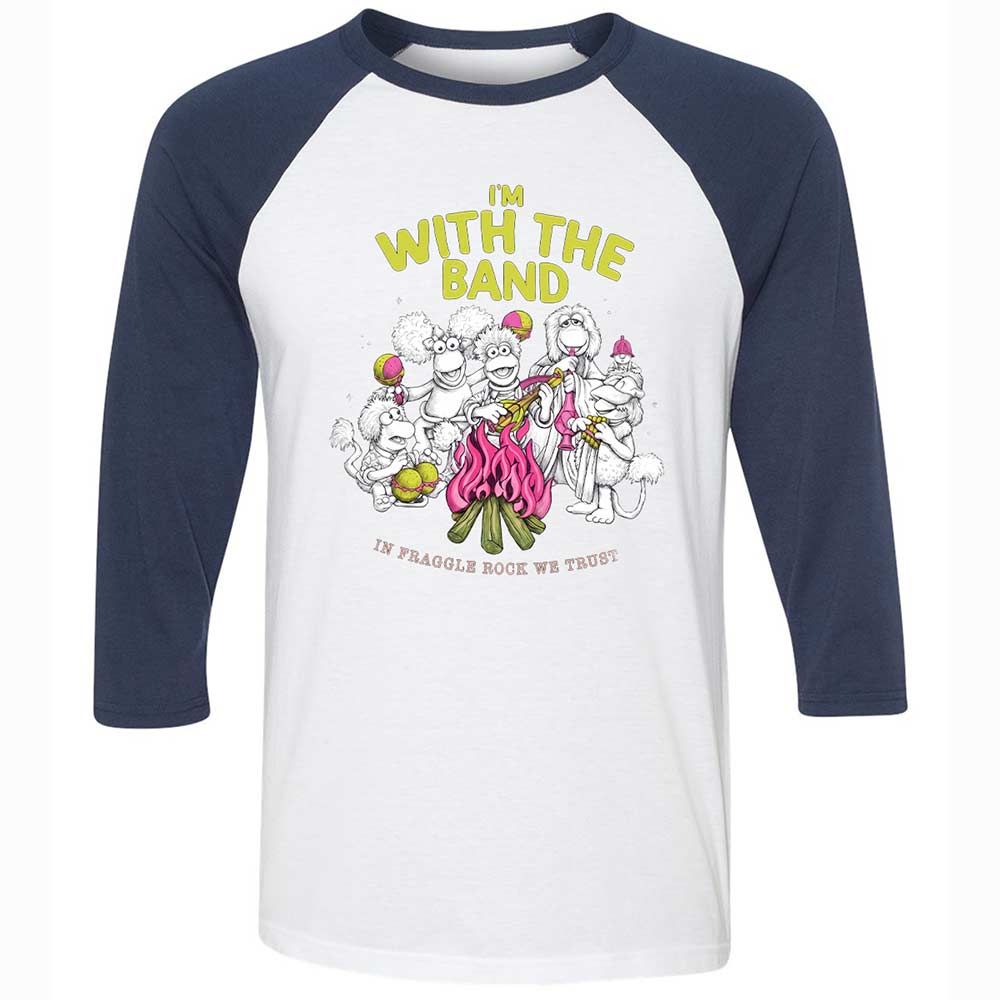 Unisex 3/4 Baseball Tee - ZYRFWWHU - White/Navy - 8
