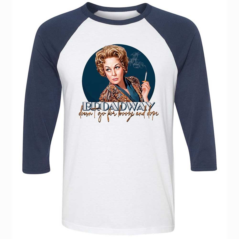 Broadway doesn't go for booze and dope - White/Navy - 8